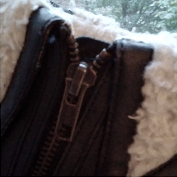 DIESEL | Black Leather Booties | Zip up | 6 - Picture 5 of 5